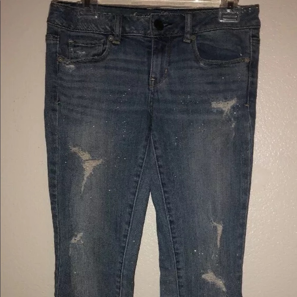 American Eagle Women's Stretch Crop S/4